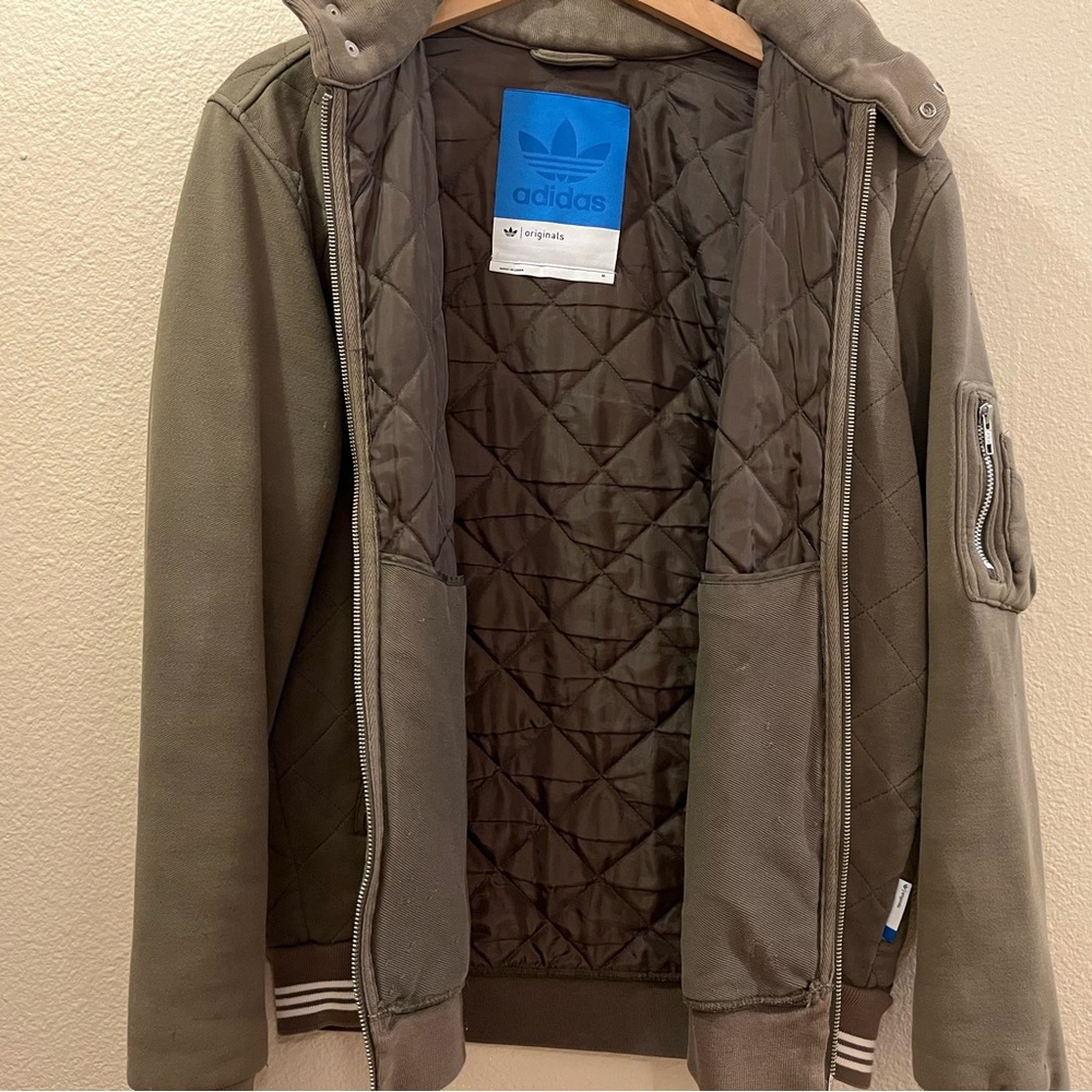 Adidas Originals Olive Bomber Jacket